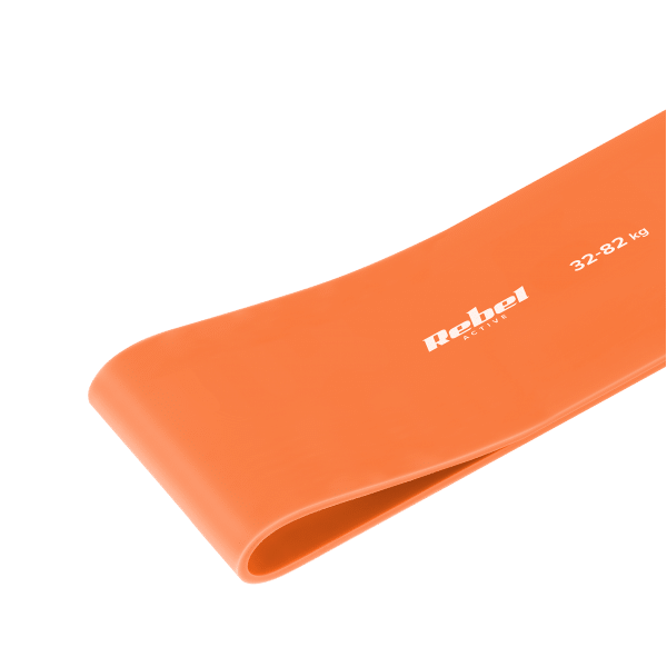 Guma do ćwiczeń TPE - Power Band PT-7, pomarańczowa 32-82 kg REBEL ACTIVE