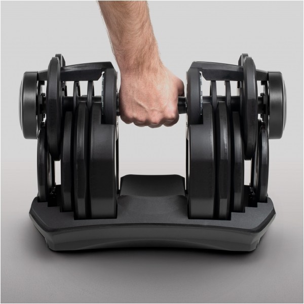 Hantel żeliwny regulowany automat 40 kg REBEL ACTIVE