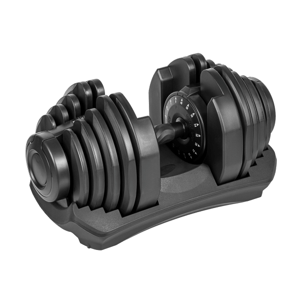 Hantel żeliwny regulowany automat 40 kg REBEL ACTIVE