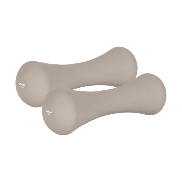 Hantelki żeliwne neoprenowe 2x4kg, REBEL ACTIVE