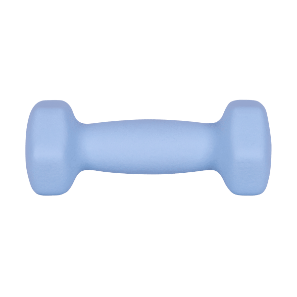 Hantelki żeliwne neoprenowe HEX 2x1kg, REBEL ACTIVE