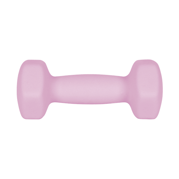 Hantelki żeliwne neoprenowe HEX 2x2kg, REBEL ACTIVE