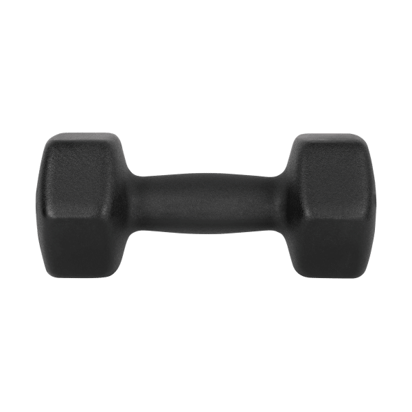 Hantelki żeliwne neoprenowe HEX 2x8kg, REBEL ACTIVE