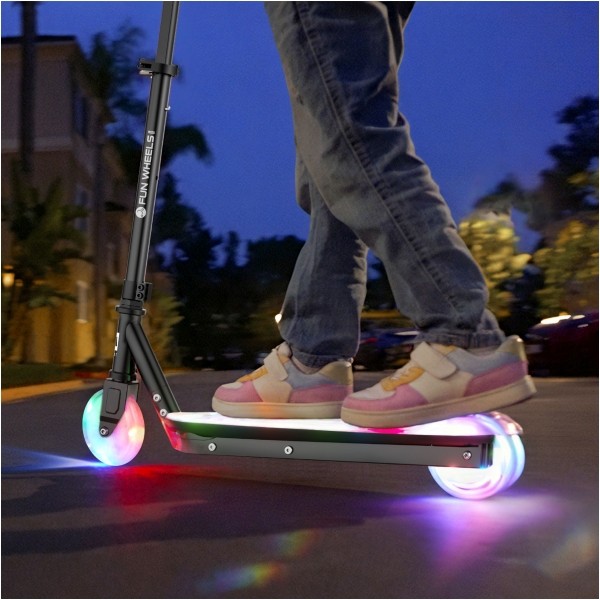 Hulajnoga elektryczna dla dzieci FUN WHEELS LIGHT Black