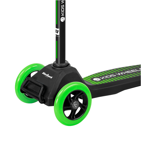 Hulajnoga trójkołowa REBEL KIDS WHEELS GREEN