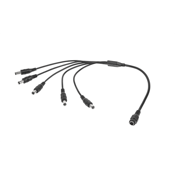 Kabel 1 x Gn.DC 2,1/5,5-5x wtyk DC 2,1/5,5 LX3322