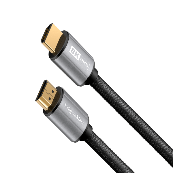 Kabel HDMI-HDMI 2.1 8K 0,9 m Kruger&Matz