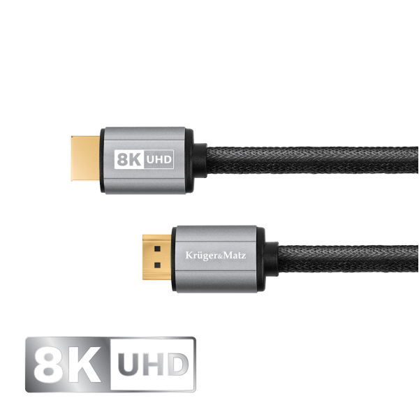 Kabel HDMI-HDMI 2.1 8K 0,9 m Kruger&Matz