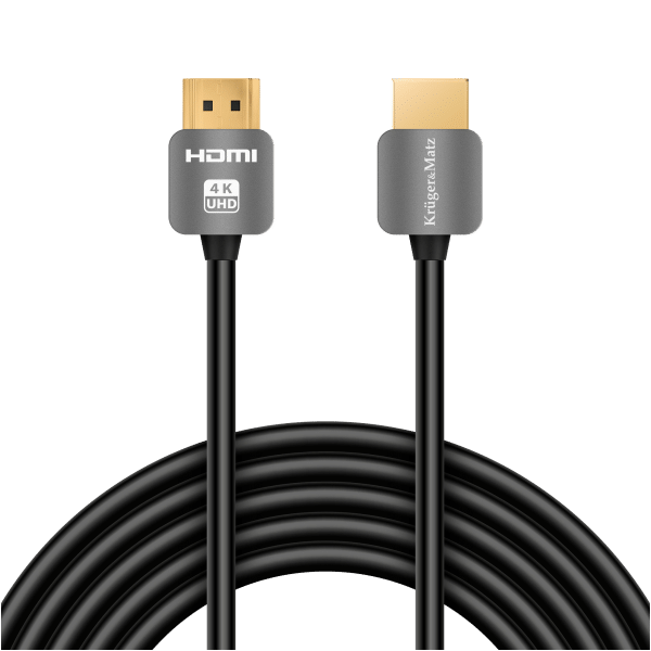 Kabel HDMI - HDMI wtyk-wtyk (A-A) 1.8m Kruger&Matz 4K