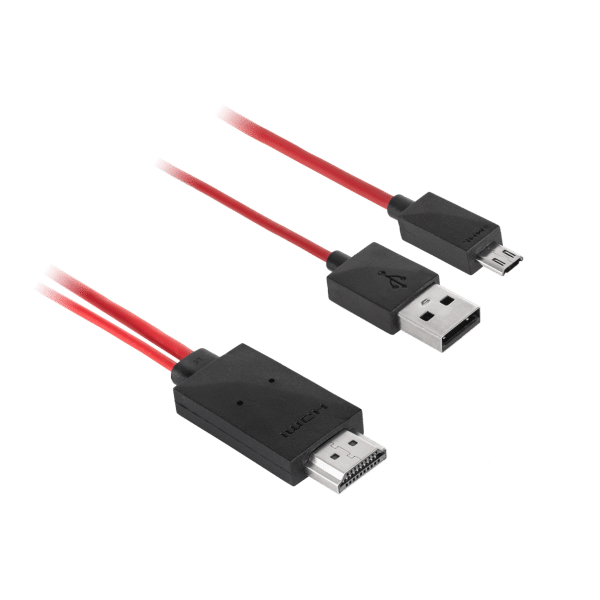Kabel MHL wtyk HDMI-micro USB 1.5M (Galaxy S3, Note2)