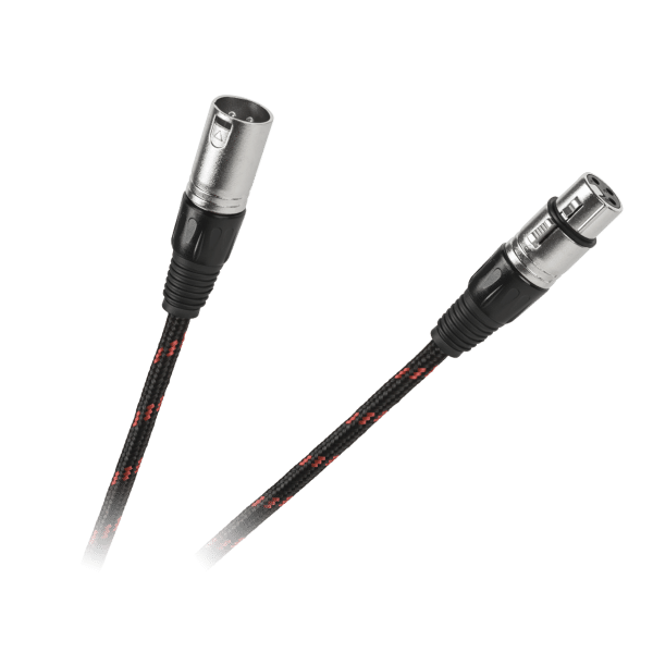 Kabel mikrofonowy gniazdo CANON-wtyk CANON 3m