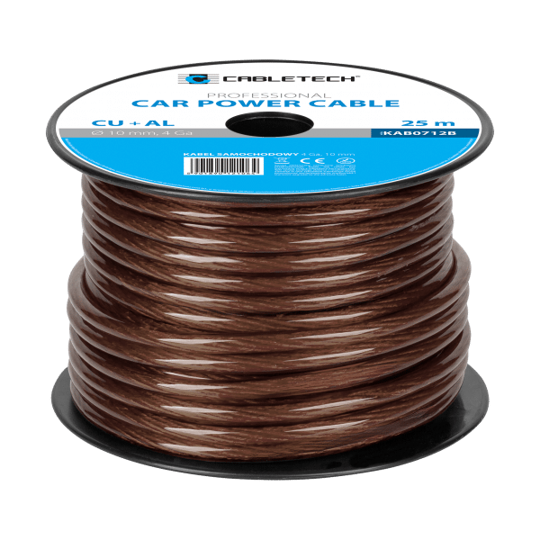 Kabel samochodowy 4Ga OD10mm CU+AL