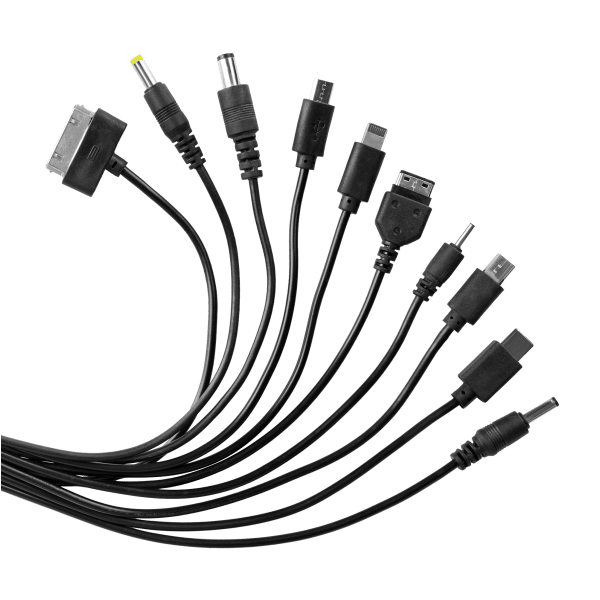 Kabel uniwersalny USB do ładowania GSM(10 typów)