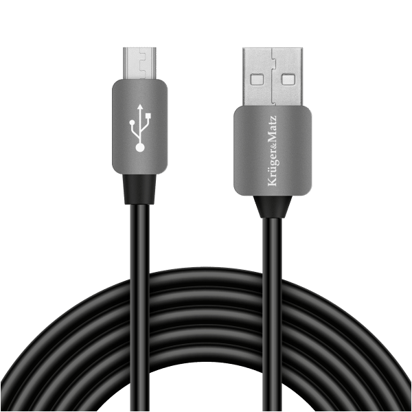 Kabel USB - micro USB wtyk-wtyk 1.8m Kruger&Matz