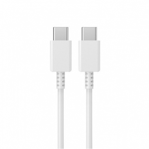 Kabel USB typu C - USB typu C 100 cm biały