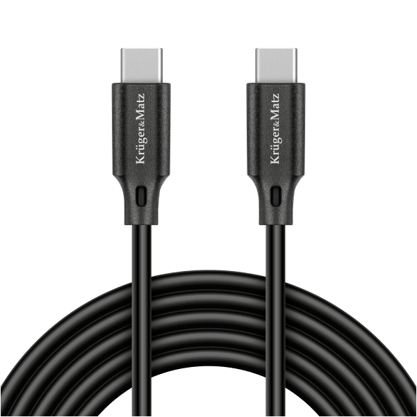 Kabel USB typu C - USB typu C 100 W 2,5 m Kruger&Matz Basic