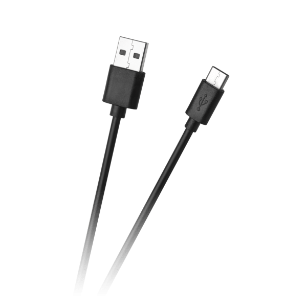 Kabel USB - USB typu C 1m Czarny