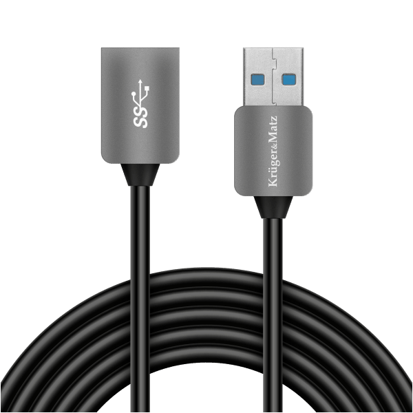 Kabel USB3.0 wtyk - gniazdo 1m Kruger&Matz