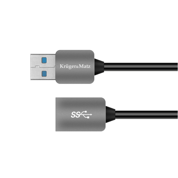 Kabel USB3.0 wtyk - gniazdo 1m Kruger&Matz