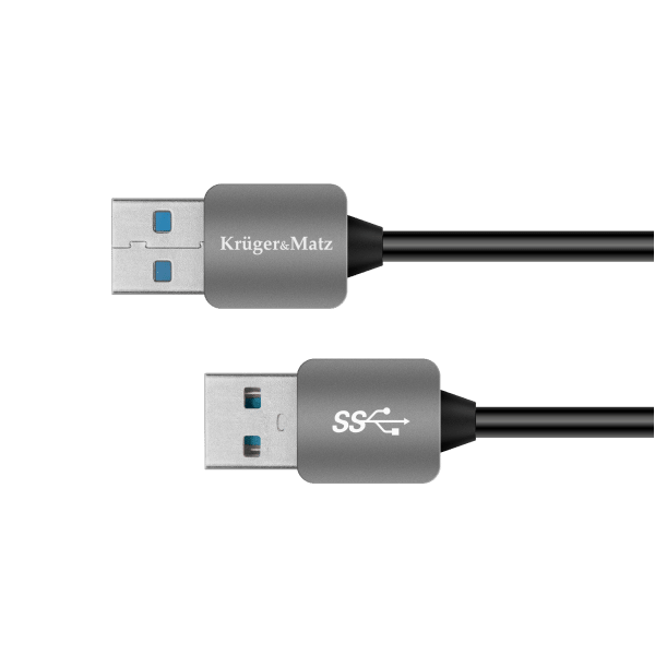 Kabel USB3.0 wtyk - wtyk 1m Kruger&Matz