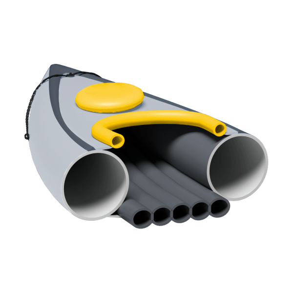 Kajak REBEL ACTIVE pompowany 282x90x43, zestaw