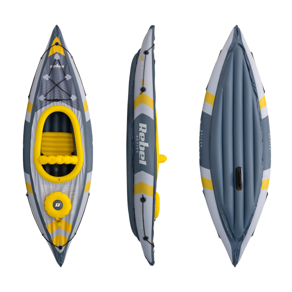 Kajak REBEL ACTIVE pompowany 282x90x43, zestaw