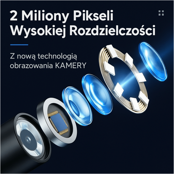 Kamera inspekcyjna endoskopowa z ruchomą głowicą E6257