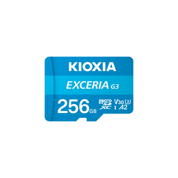 Karta pamięci microSD 256 GB UHS-I U1 Kioxia z adapterem