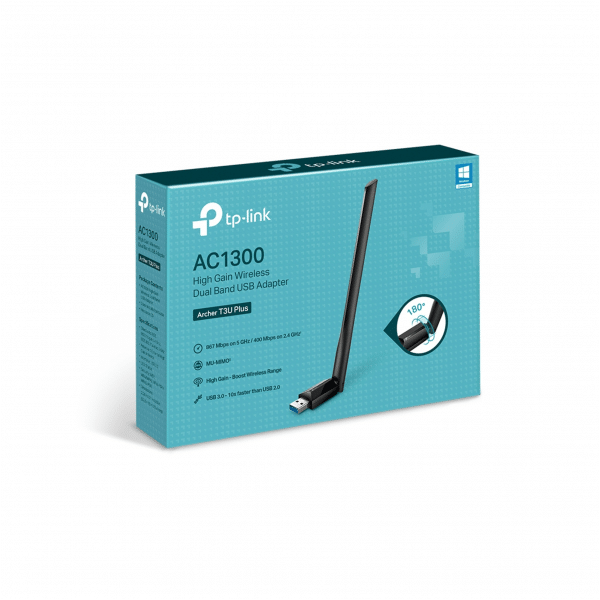 Karta sieciowa TP-Link Archer T3U Plus AC1300 WiFi-5