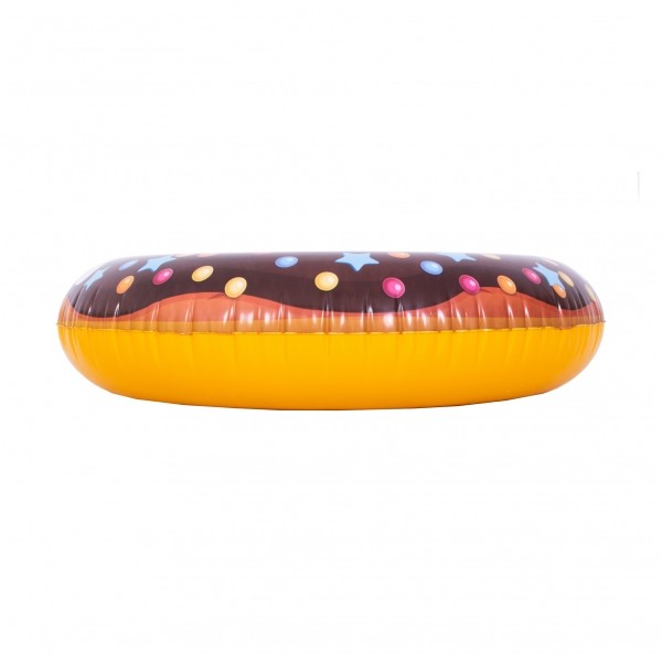 Kółko basenowe donut SUNCLUB brązowe
