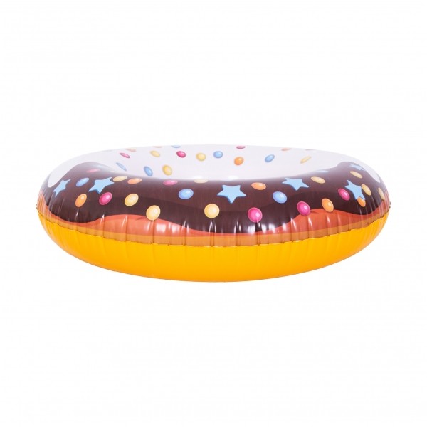 Kółko basenowe donut SUNCLUB brązowe