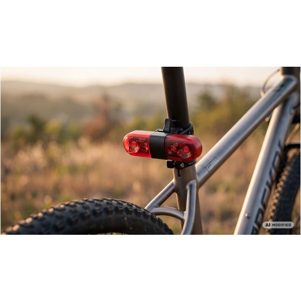Komplet lamp rowerowych Rebel (z przewodem USB typu C)