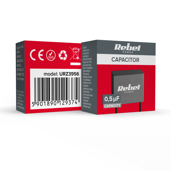 Kondensator MKSP-8 0.5uF 450V do silników
