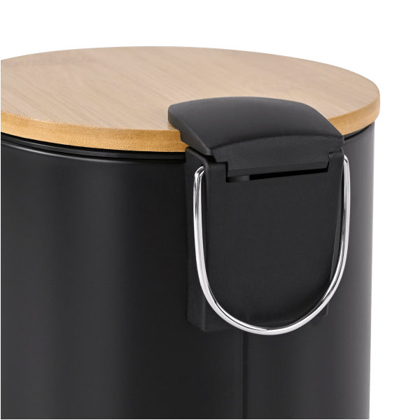 Kosz na śmieci łazienkowy 3l (czarny)