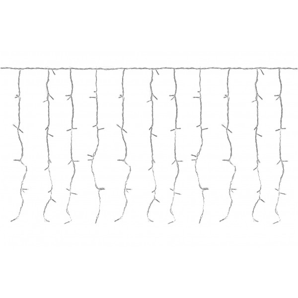 Kurtyna świetlna 10m (660 Led) kolor zimny biały, IP 44