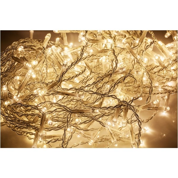 Kurtyna świetlna 5m (330LED), kolor ciepły biały, IP44
