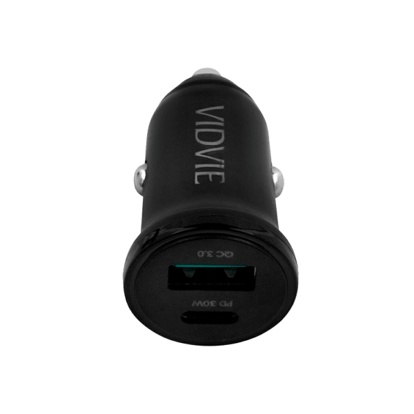 Ładowarka samochodowa 30 W USB + USB typu C z funkcją PowerDelivery i QuickCharge