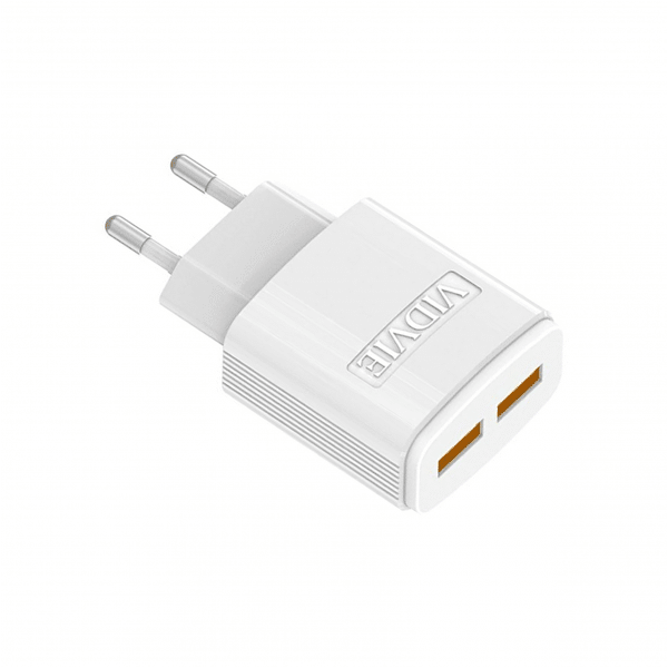 Ładowarka sieciowa dual USB + kabel Typu C 2400 mA