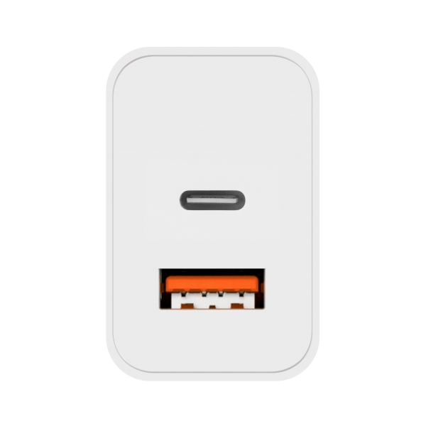 Ładowarka sieciowa Kruger&Matz GaN dual USB z funkcją Power Delivery i Quick Charge