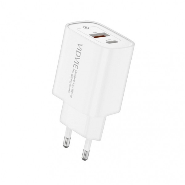 Ładowarka sieciowa USB typu A + USB typu C 20W 3A