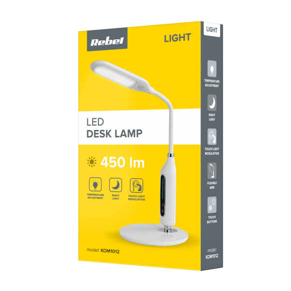 Lampa LED Rebel na biurko (z regulacją intesywności światła)