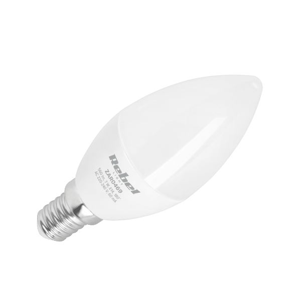 Lampa LED REBEL świeca, 7W, E14 4000K, 230V