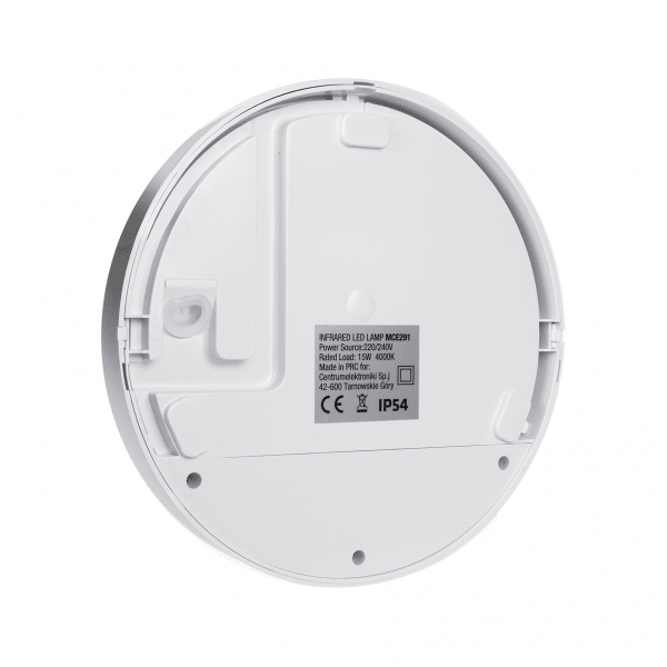 Lampa LED z sensorem ruchu MCE291 GR szara