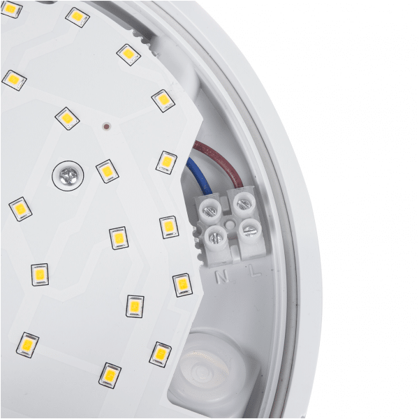 Lampa LED z sensorem ruchu MCE291 W biała
