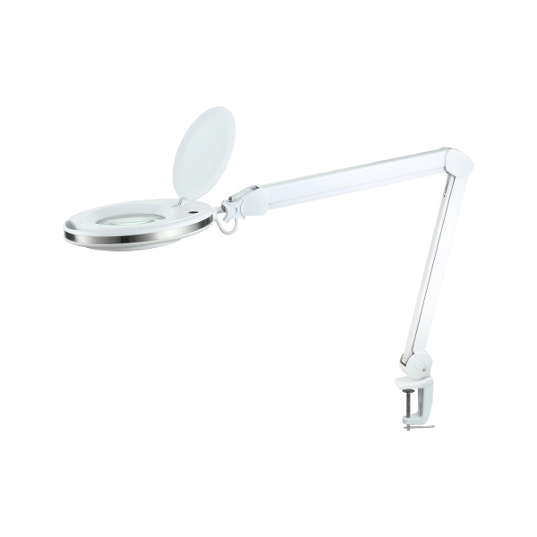 Lampa warsztatowa z lupą 10W, 6500K