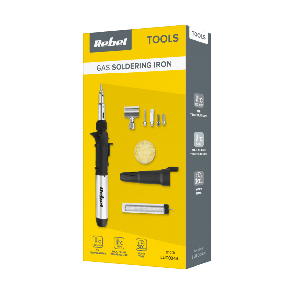 Lutownica gazowa - zestaw (FK-062)