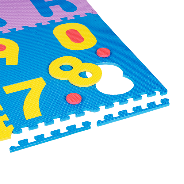 Mata edukacyjna dla dzieci, puzzle 180 x 180 cm, alfabet