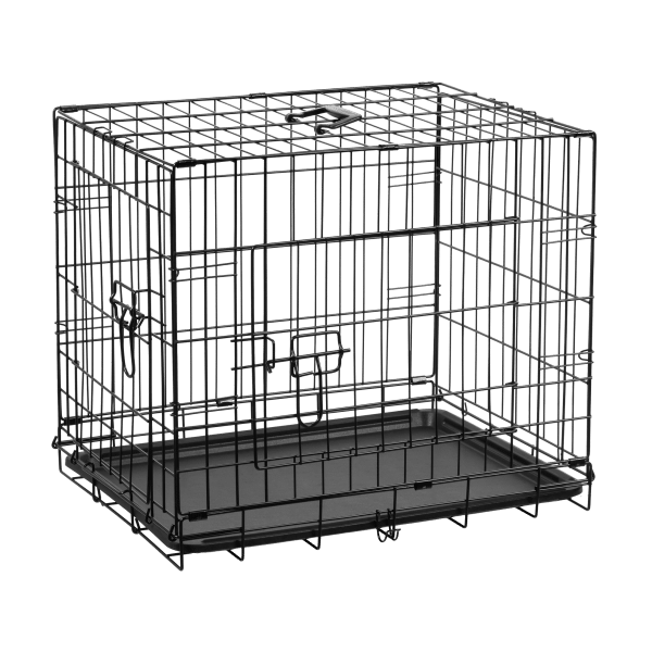 Metalowa klatka dla psa, kojec, rozmiar M 61x46x51 cm , REBEL ANIMALS