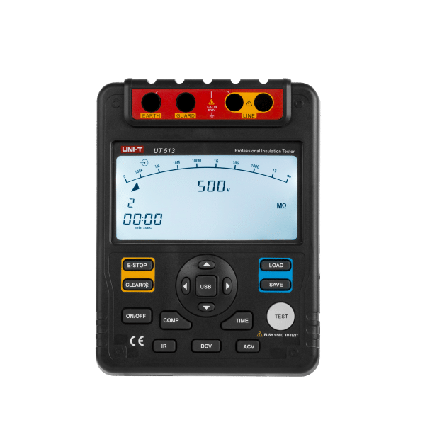 Miernik rezystancji izolacji UT513