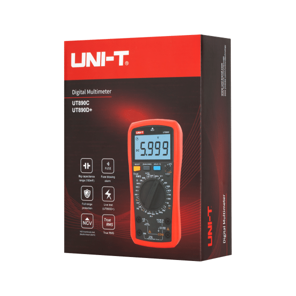 Miernik uniwersalny Uni-T UT890D+